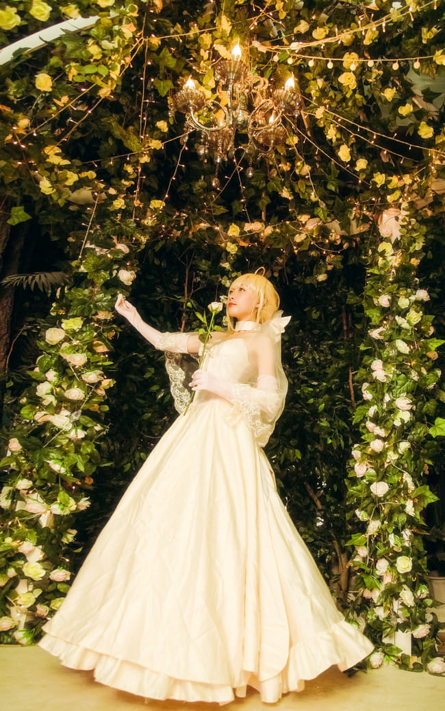 saber十周年花嫁