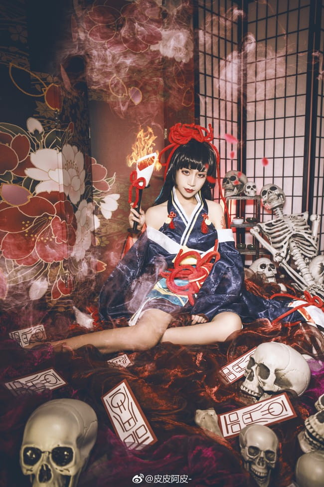 彼岸花cos阴阳师cos新鲜人