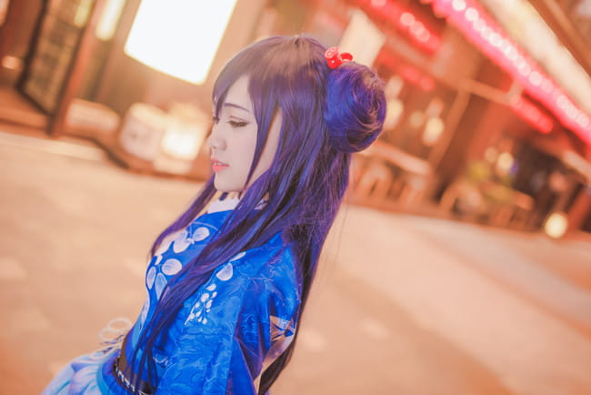 Lovelive！♡园田海未 夏日祭浴衣【终夜思君归】