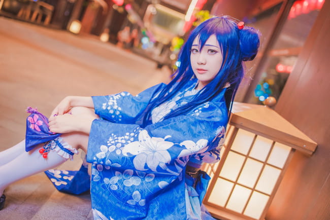 Lovelive！♡园田海未 夏日祭浴衣【终夜思君归】