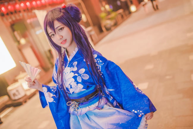 Lovelive！♡园田海未 夏日祭浴衣【终夜思君归】