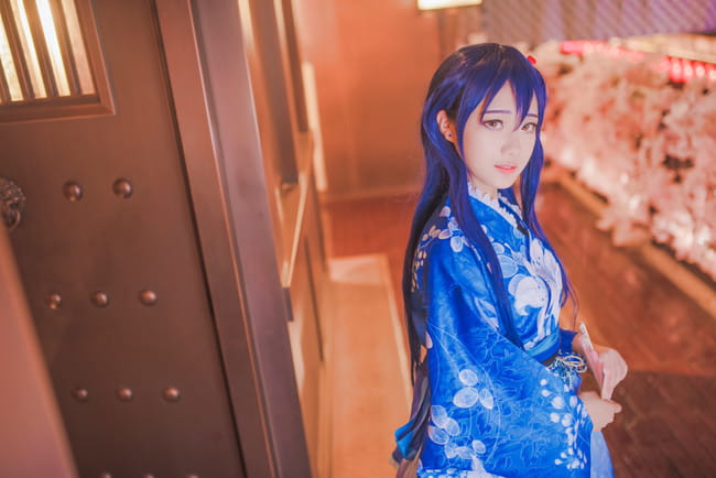 Lovelive！♡园田海未 夏日祭浴衣【终夜思君归】