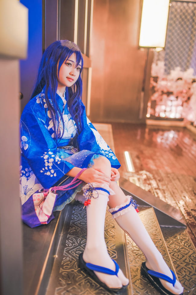 Lovelive！♡园田海未 夏日祭浴衣【终夜思君归】