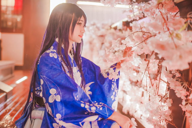 Lovelive！♡园田海未 夏日祭浴衣【终夜思君归】