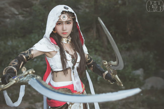 #剑网三#明教 破军喵姐Cos