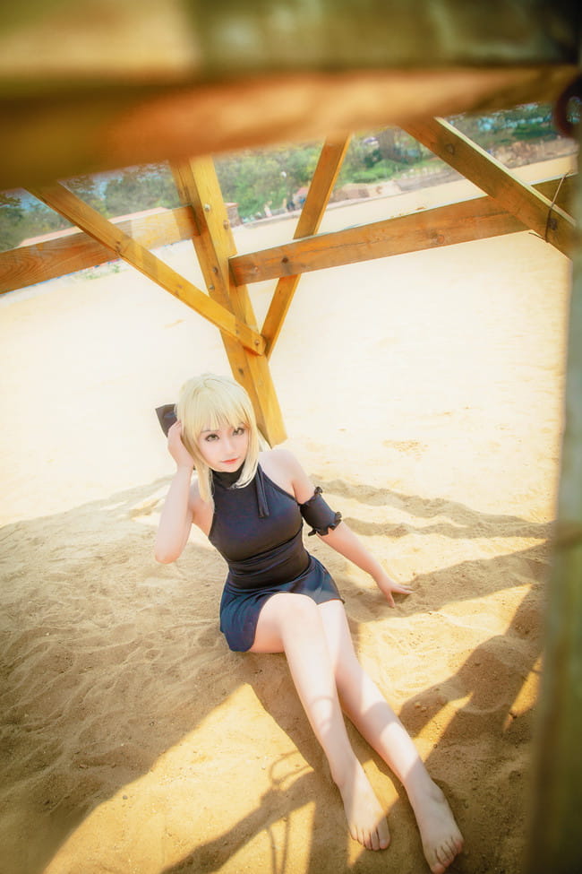 Saber Alter 水着 夏天就是要阳光和沙滩