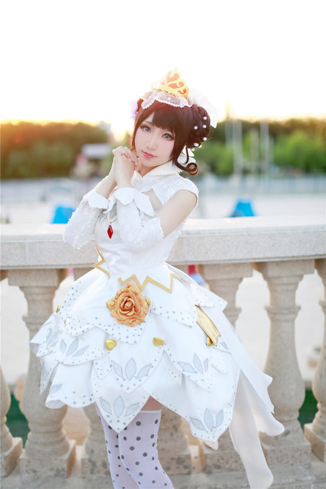 王者荣耀 小乔·纯白花嫁 COS