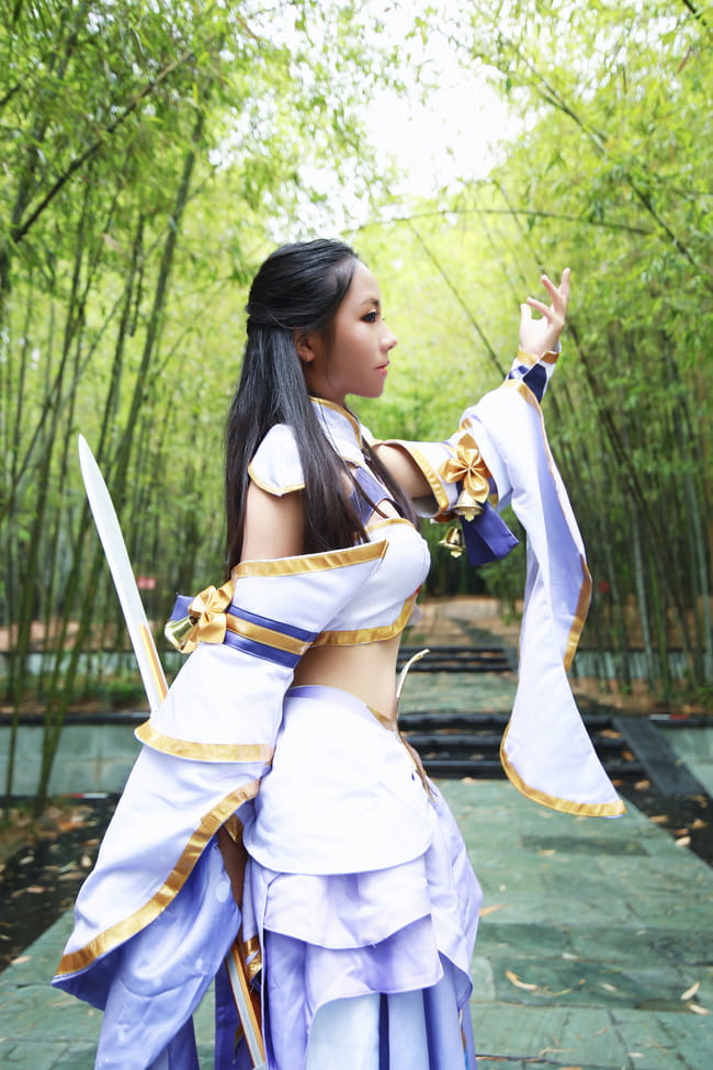 王者荣耀 露娜·紫霞仙子 COS