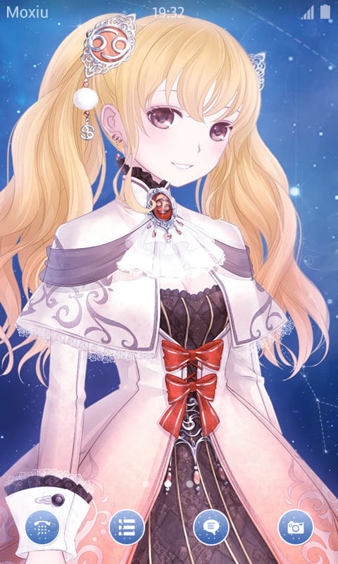 奇迹暖暖 巨蟹座 安卓手机主题下载