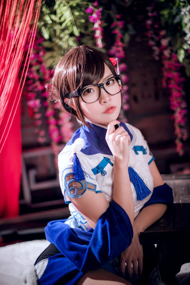 守望先锋 小美·纯白旗袍 COS