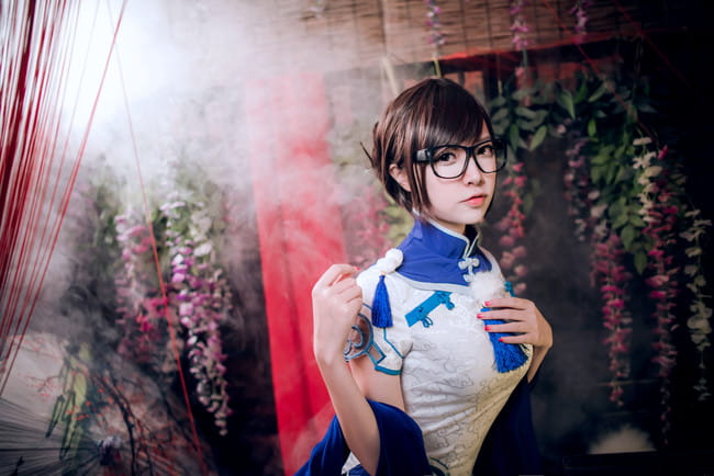 守望先锋 小美·纯白旗袍 COS