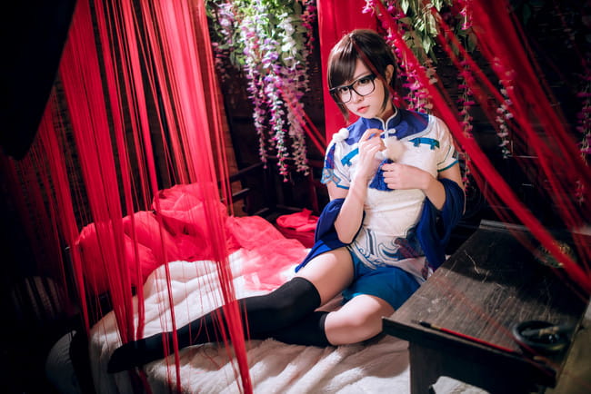 守望先锋 小美·纯白旗袍 COS