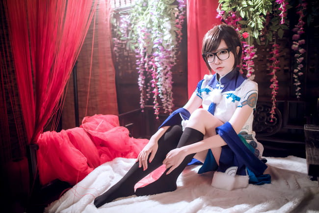 守望先锋 小美·纯白旗袍 COS