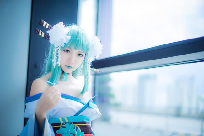 阴阳师 青行灯 COS场照