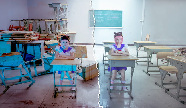 【cos正片】学园孤岛