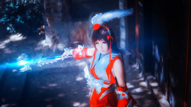 剑网三 天策战魂 军萝 COS