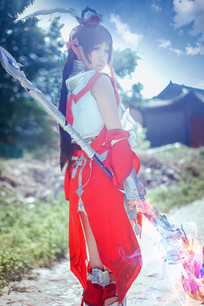 剑网三 天策战魂 军萝 COS