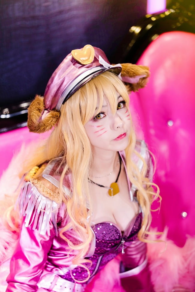 英雄联盟 偶像歌手·阿狸 COS