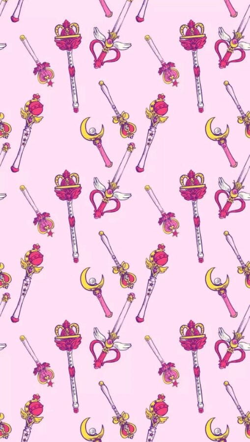 月棱镜威力变身！美少女战士手机壁纸下载(1)