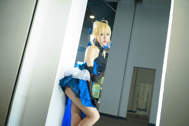 fate extella saber蓝礼服