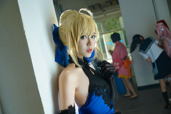 fate extella saber蓝礼服