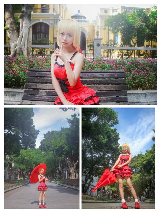 尼禄深红洋裙ver.