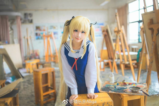 路人女主的养成方法 笑与哭的英梨梨 COS