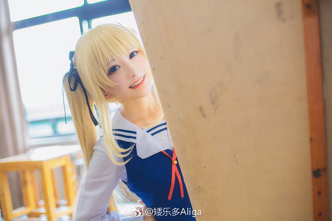 路人女主的养成方法 笑与哭的英梨梨 COS