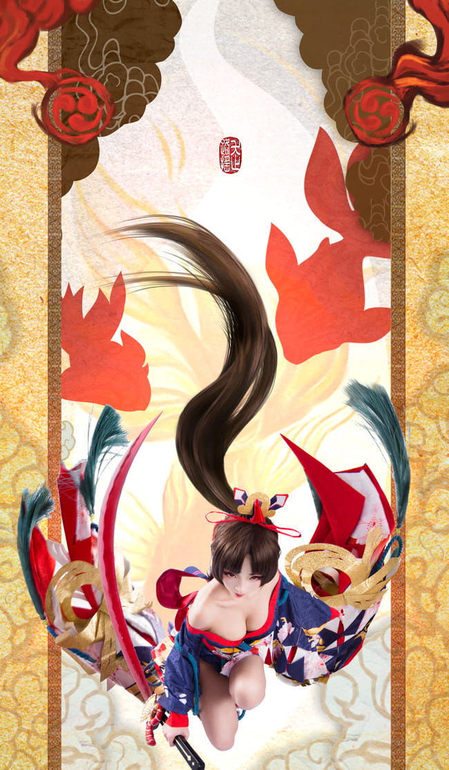 妖刀姬-樱雨刀舞（海报版）