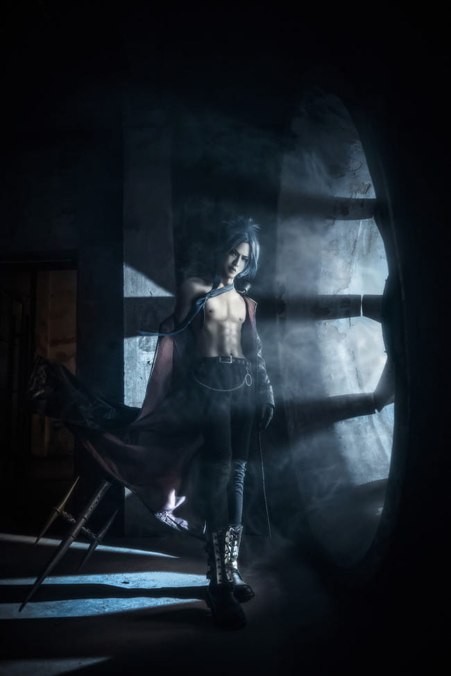 家庭教师雾之守护者六道骸cosplay(1)