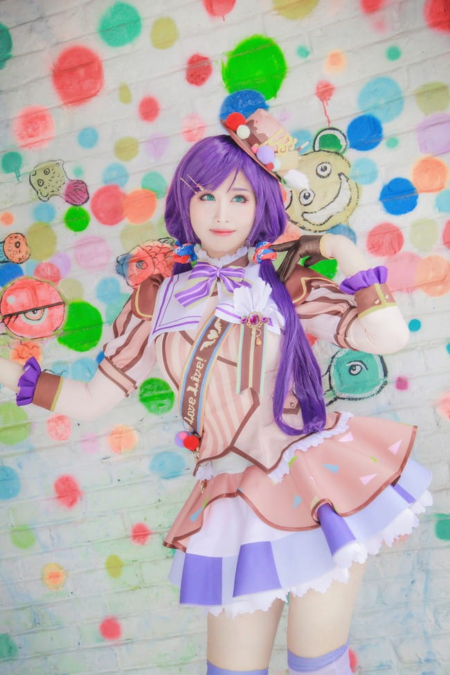 东条希 冰淇淋觉醒lovelive~好吃的冰淇淋再来一口~