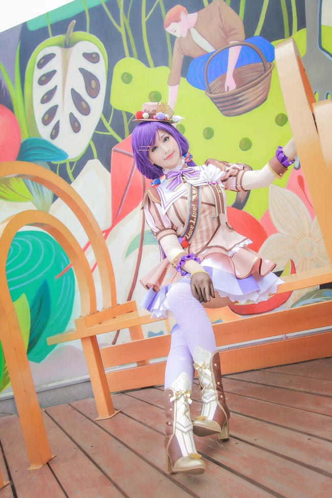 东条希 冰淇淋觉醒lovelive~好吃的冰淇淋再来一口~