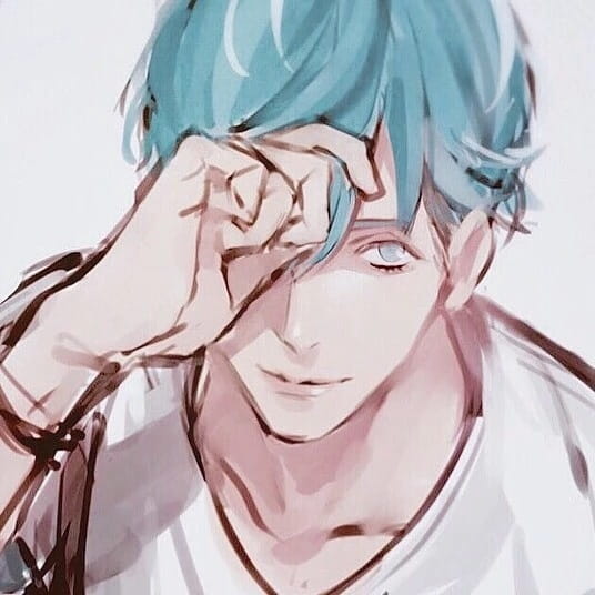 深爱之人藏心不挂嘴 动漫男生qq头像