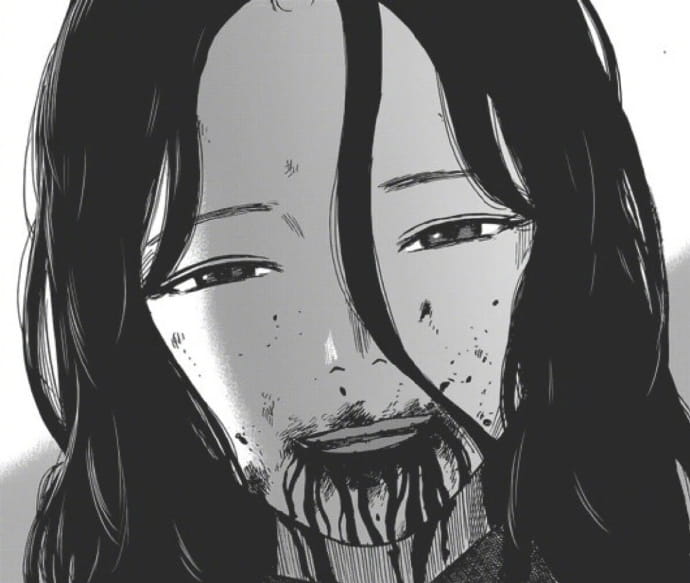 日系黑白病娇女生头像