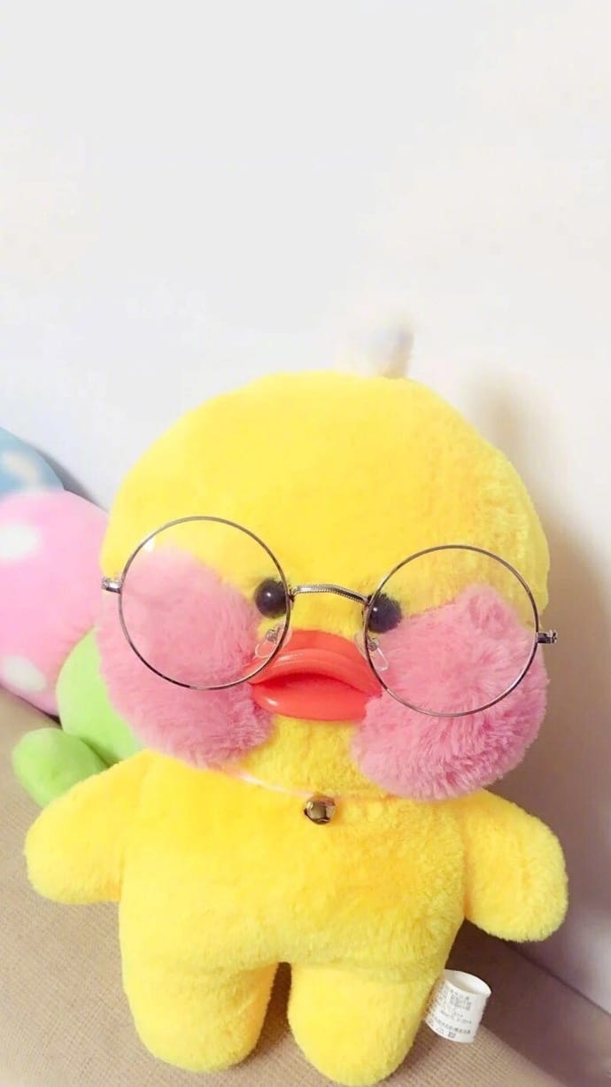 超可爱小黄鸭手机壁纸下载