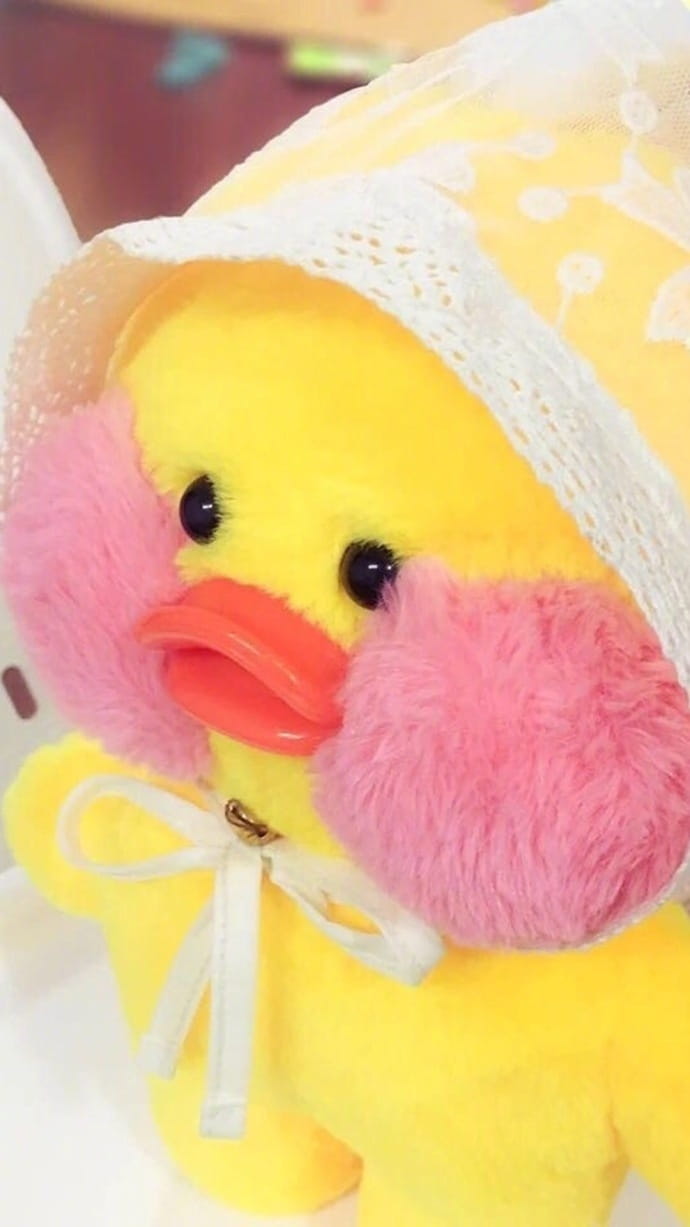 超可爱小黄鸭手机壁纸下载