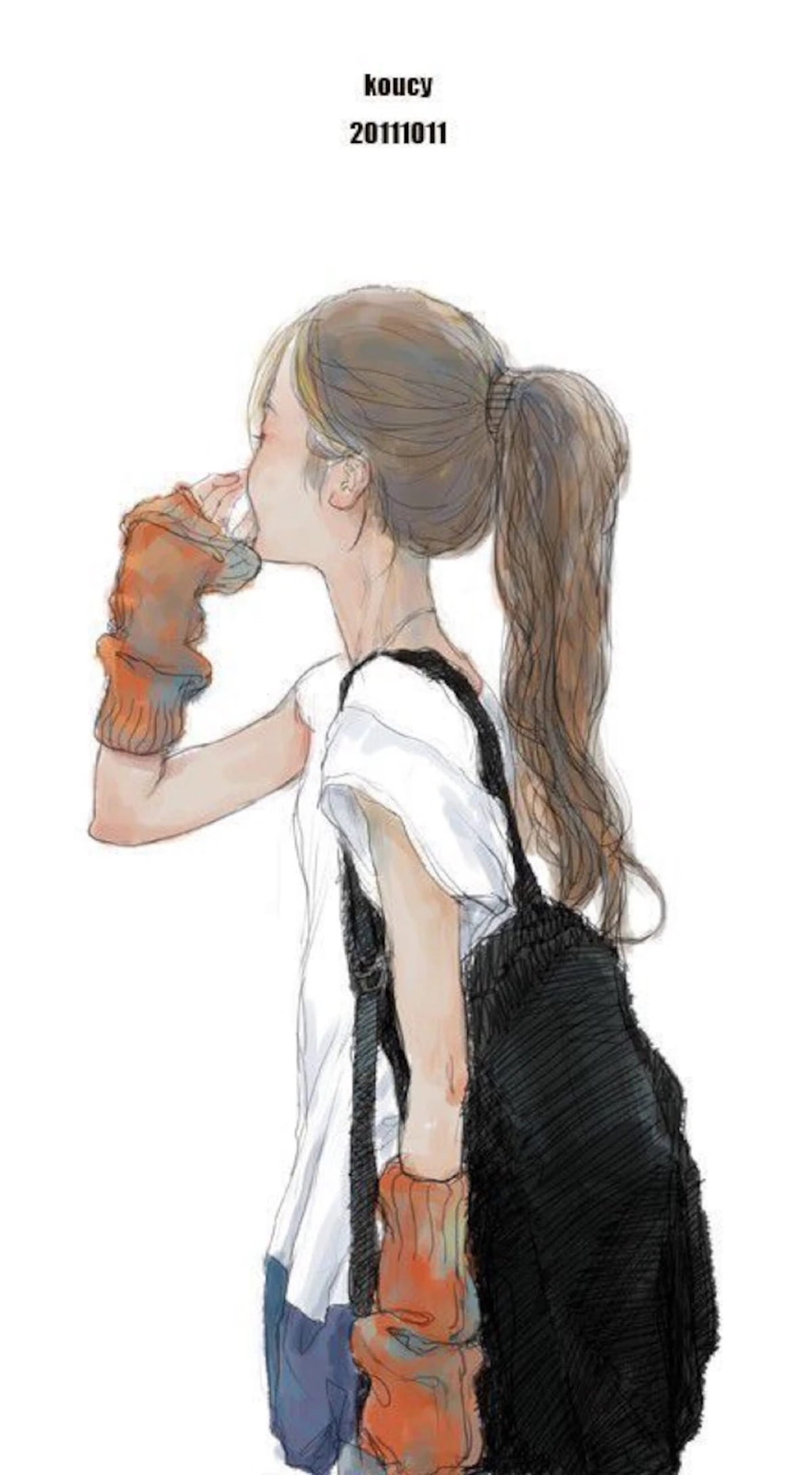 小清新简约动漫手机壁纸