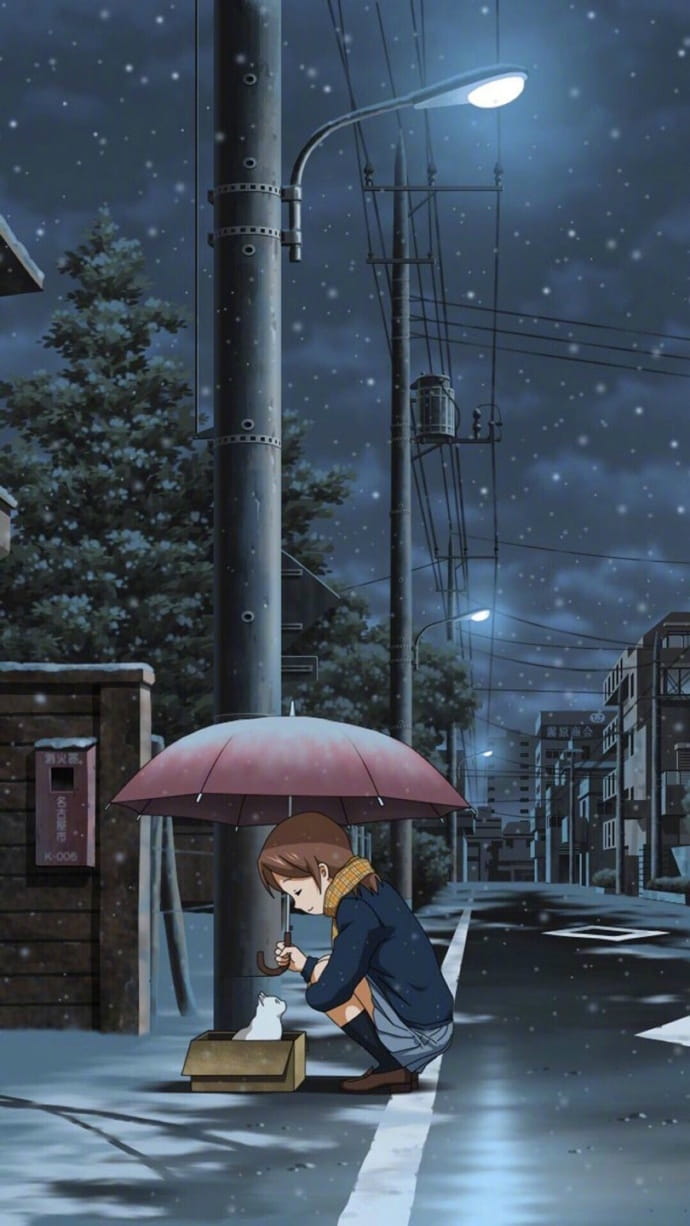 小清新简约动漫手机壁纸