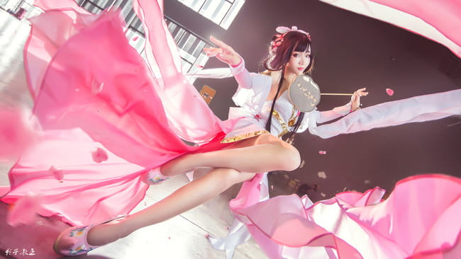 王者荣耀 甄姬 游园惊梦皮肤