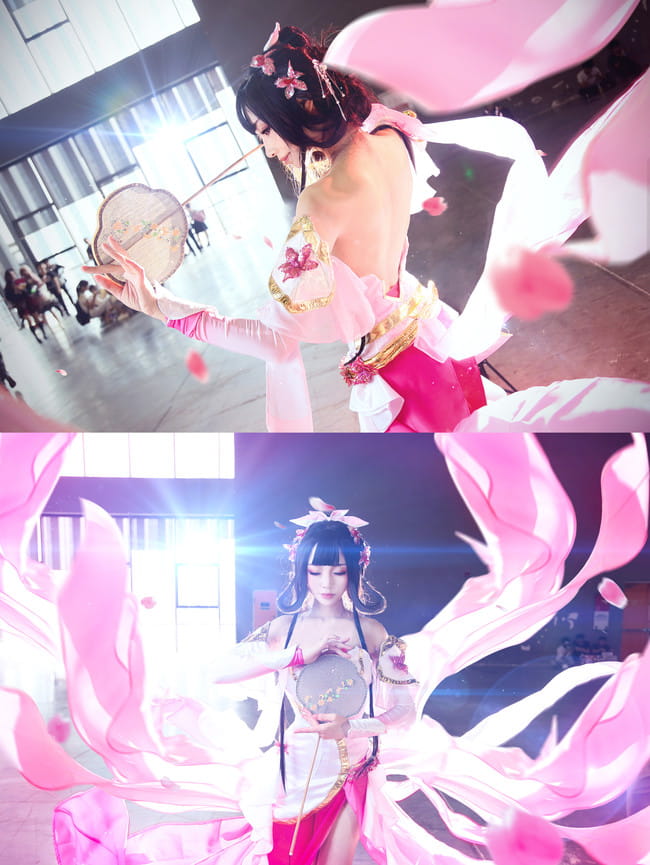 王者荣耀 甄姬 游园惊梦皮肤