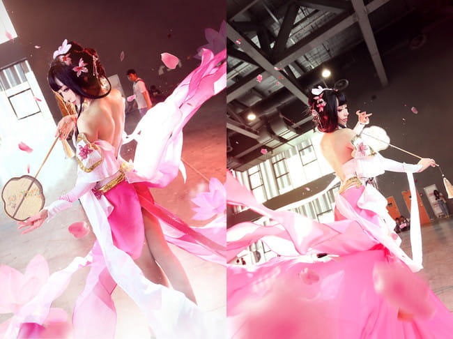 王者荣耀 甄姬 游园惊梦皮肤