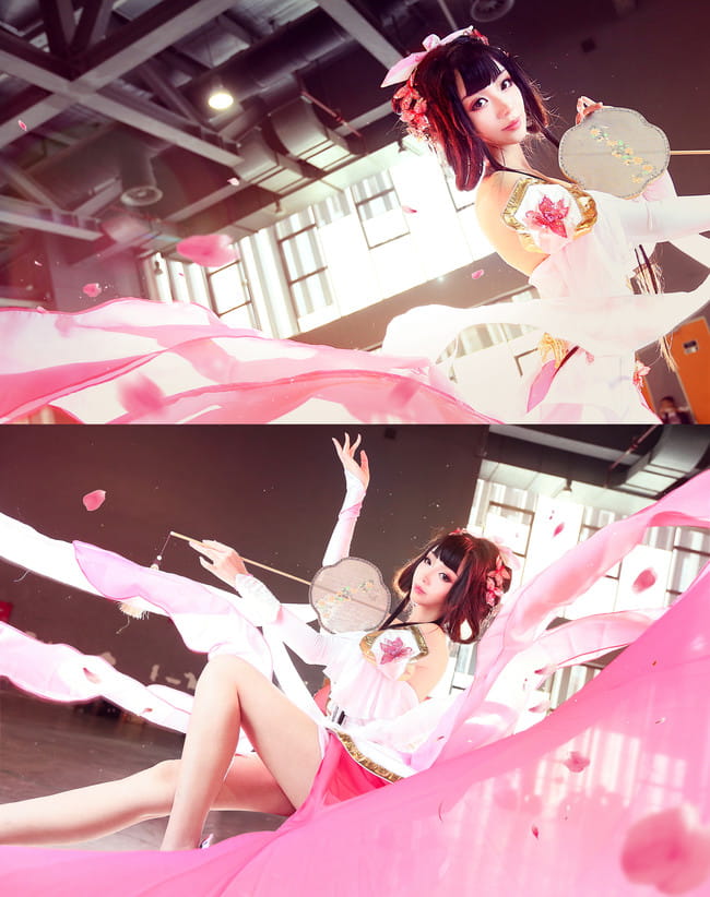 王者荣耀 甄姬 游园惊梦皮肤