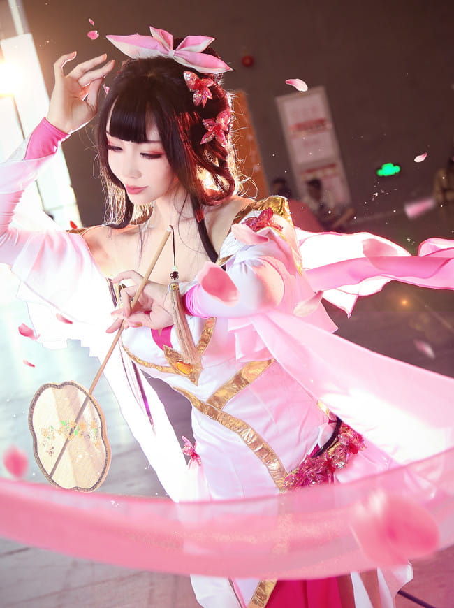 王者荣耀 甄姬 游园惊梦皮肤