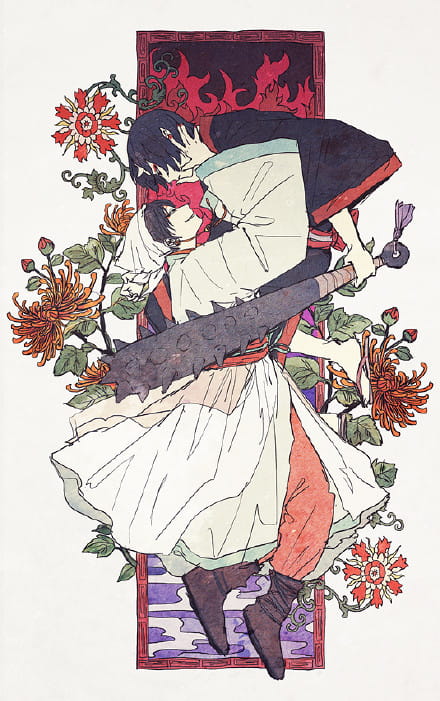 鬼灯的冷彻动漫手机壁纸