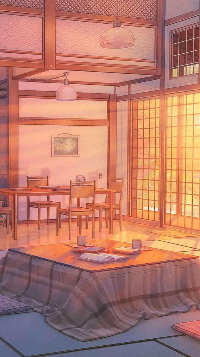 小清新日系动漫风景手机壁纸