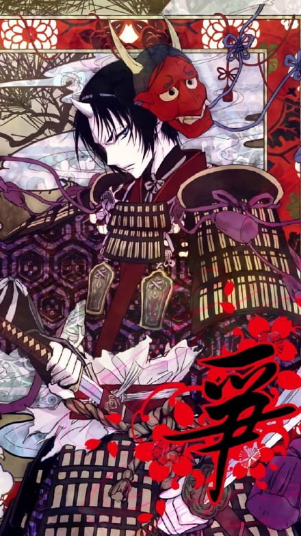 鬼灯的冷彻动漫手机壁纸