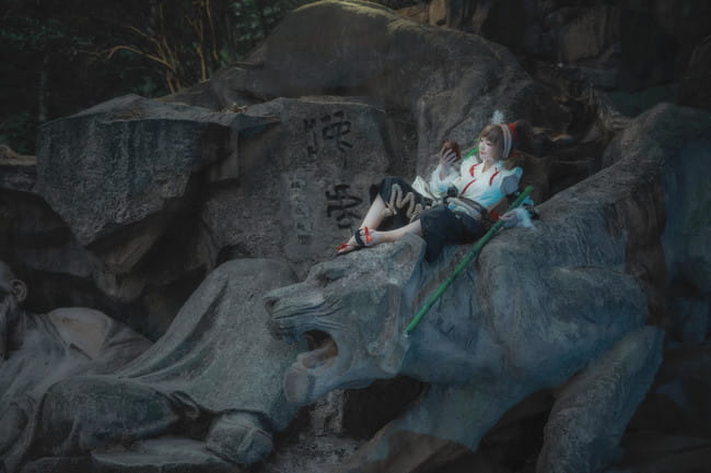 一人一棍一壶酒