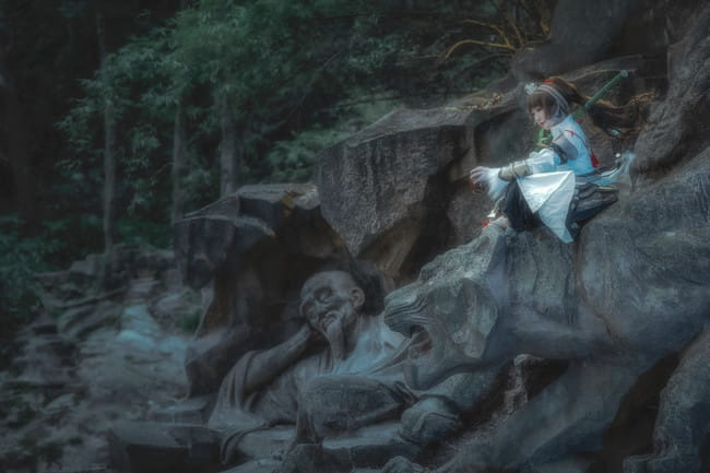 一人一棍一壶酒