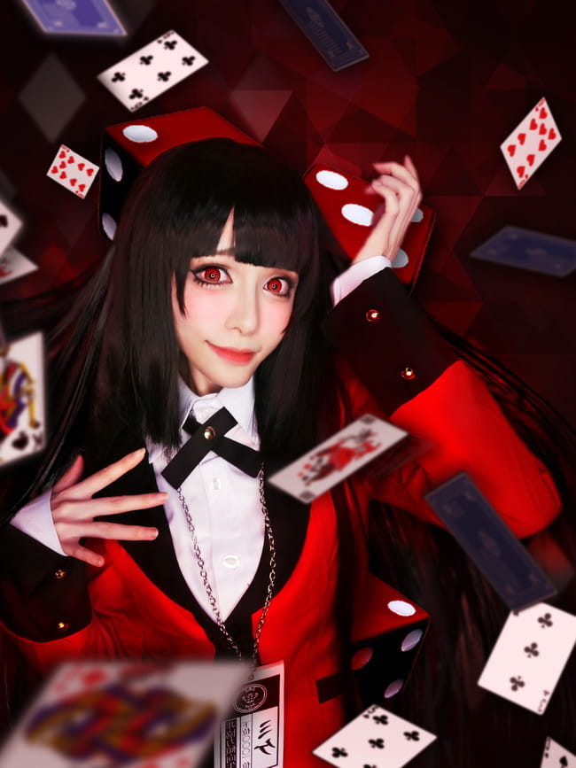 狂赌之渊 蛇喰梦子超还原cosplay化妆教程