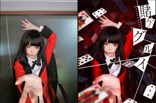 狂赌之渊 蛇喰梦子超还原cosplay化妆教程